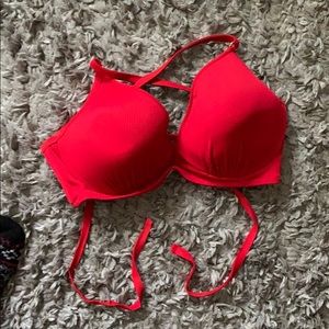 Plus Size Plunge Bikini Top NWOT